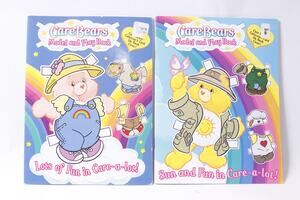 2004 Care Bears Model and Play Book Lot Paper Doll style ~ 260714-WH 1131